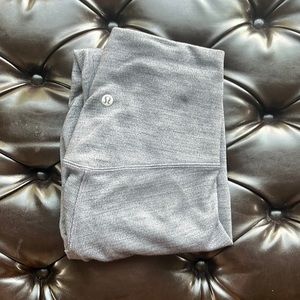 Lululemon gray detailed leggings